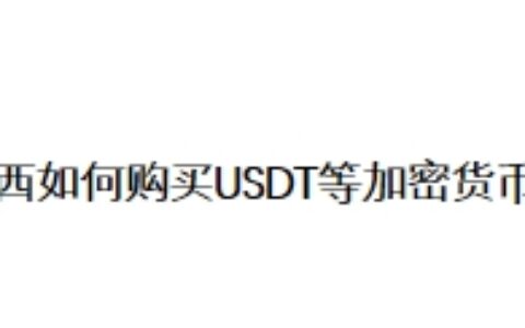 巴西如何购买USDT等加密货币？