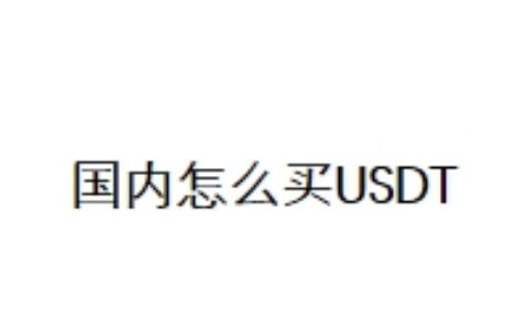 国内怎么买USDT